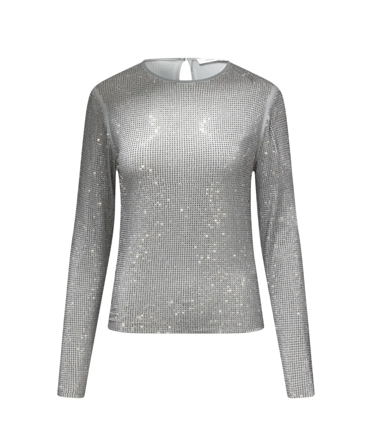 Samsoe Samsoe Samagda Dimante Top in Light Grey New