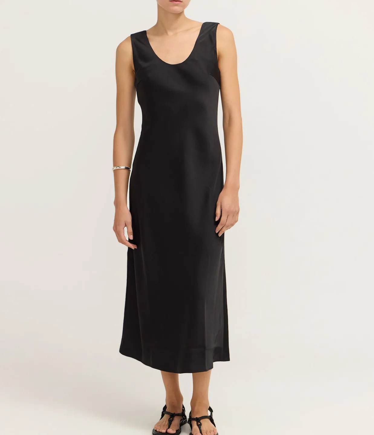Samsoe Samsoe Sasumma Slip Dress in Black Online
