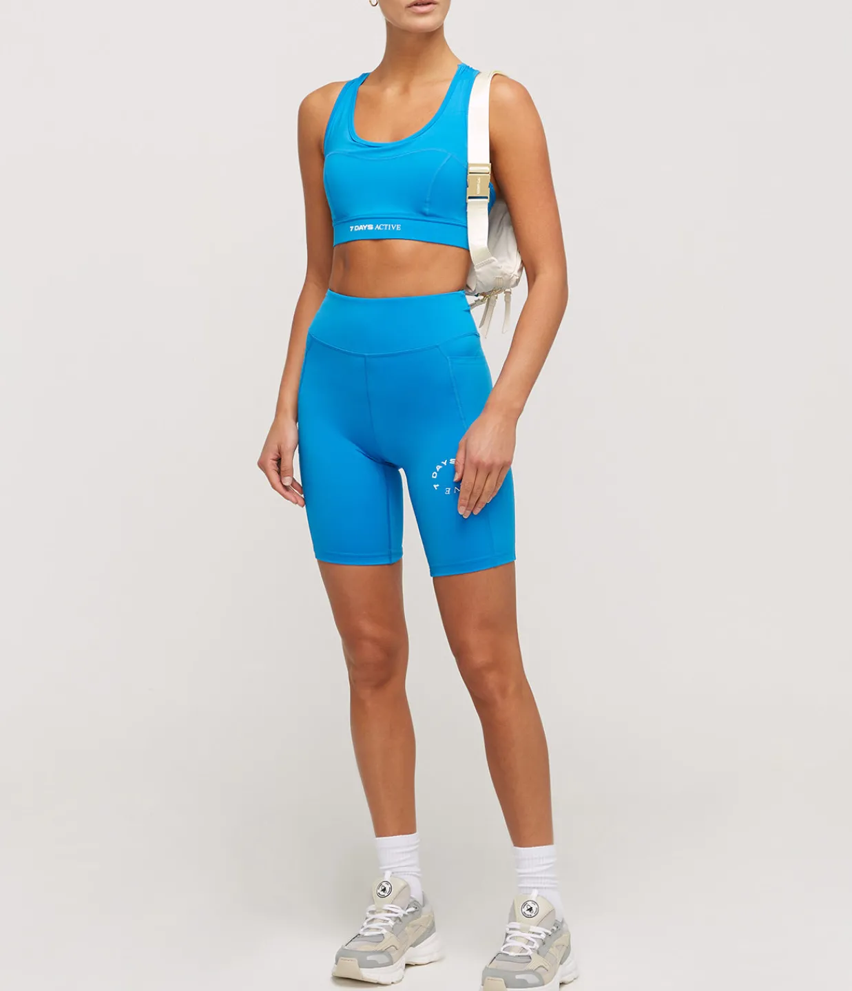 7 Days Active Sculpt Bra in Indigo Bunting Store