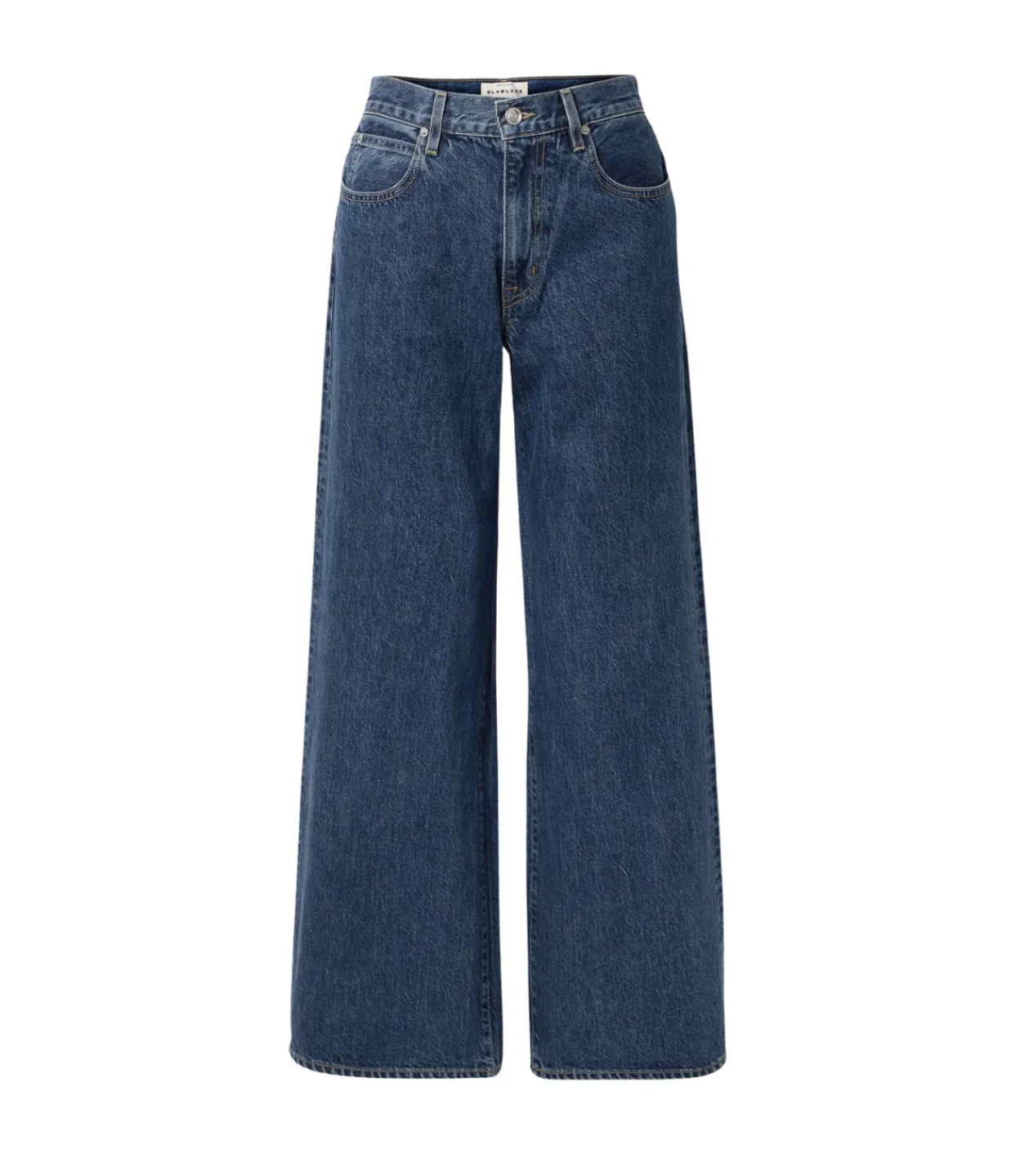 SLVRLAKE Selena Mid Rise Wide Leg in Forbidden Love Shop