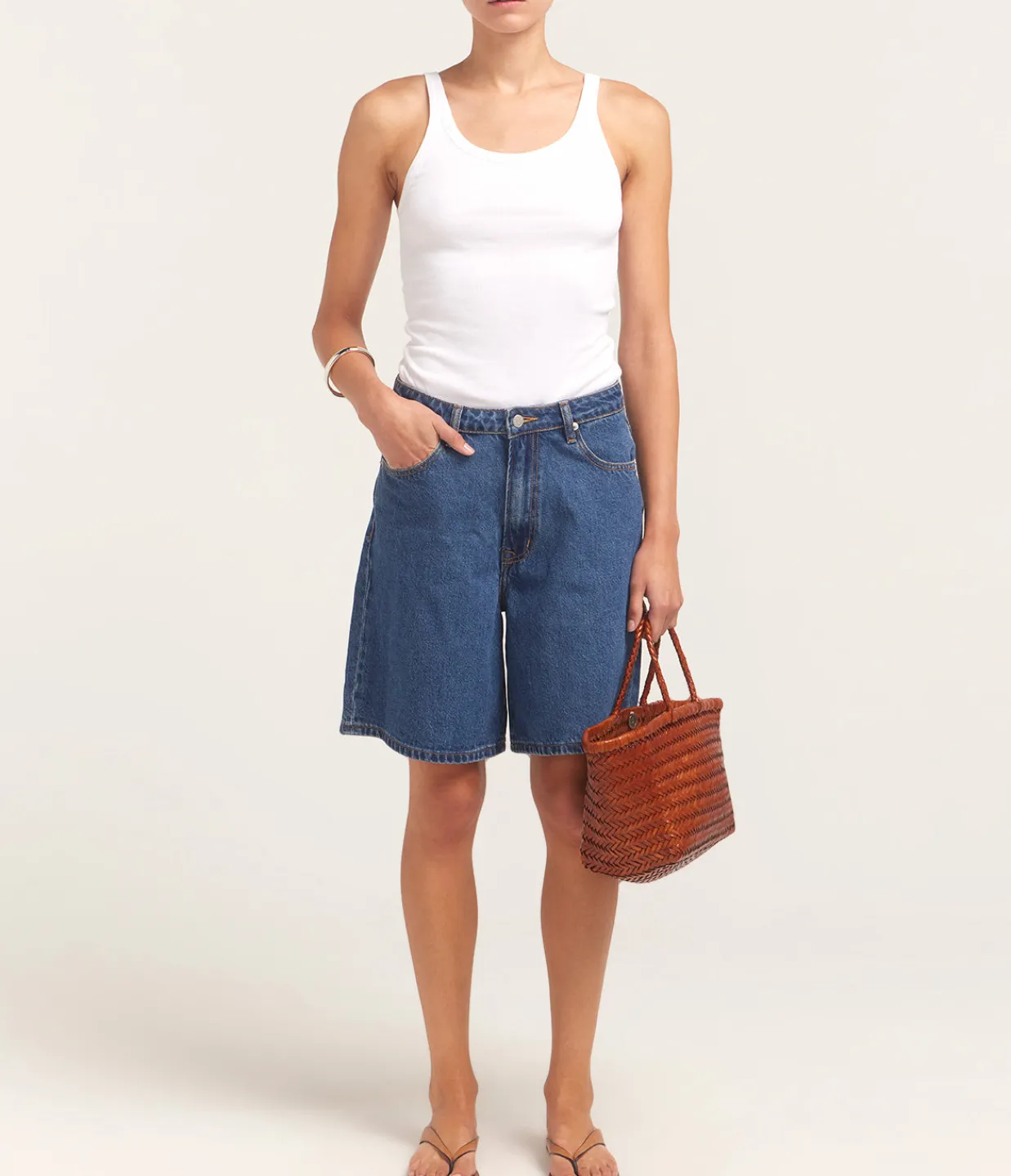 MARLE Sena Singlet in Ivory Best Sale