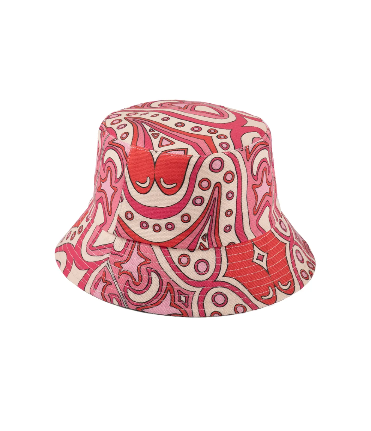 Lack of Color Shore Bucket Hat in Retro Pink Online