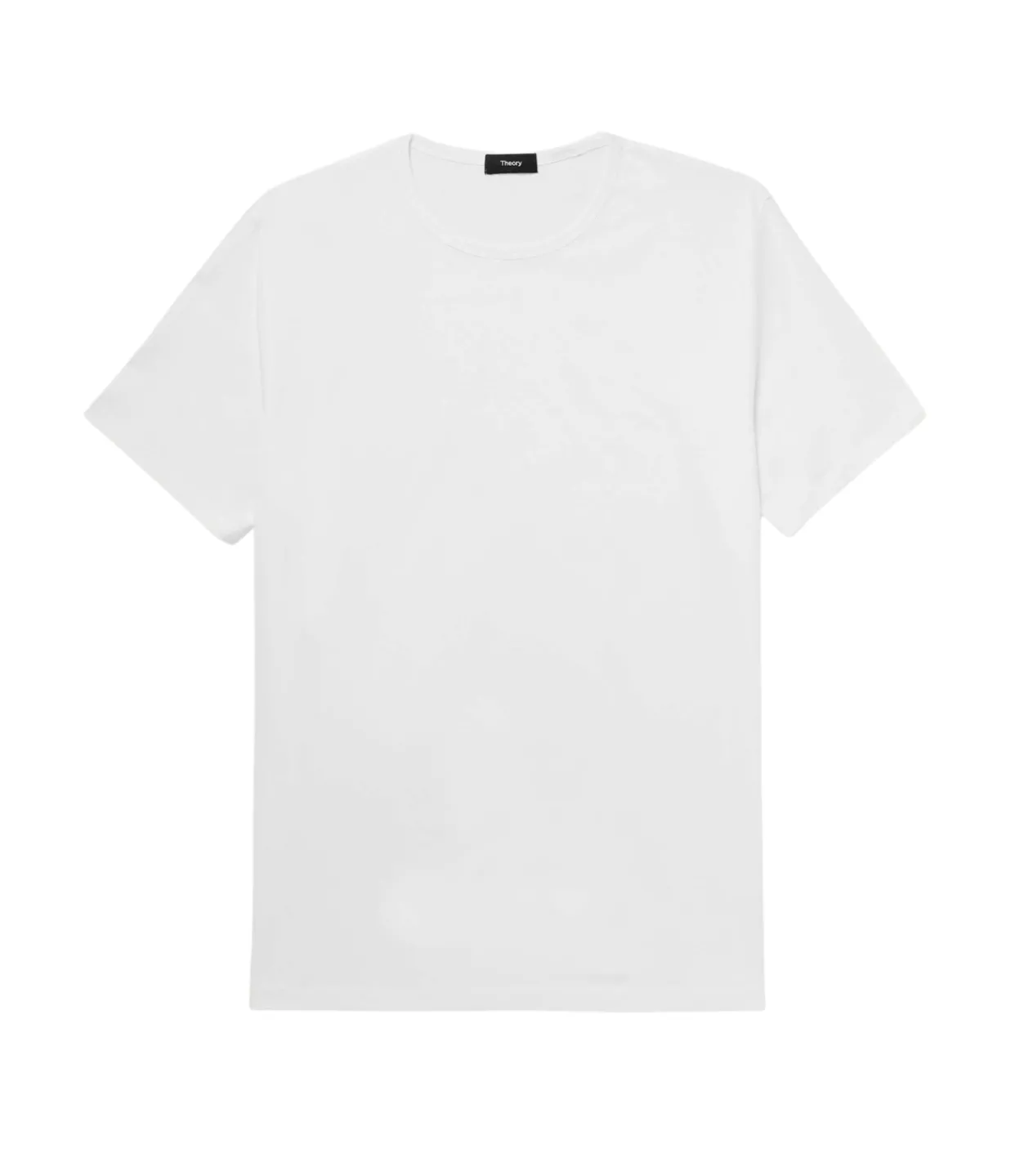 Vince Short Sleeve Crewneck Tee in Optic White Cheap
