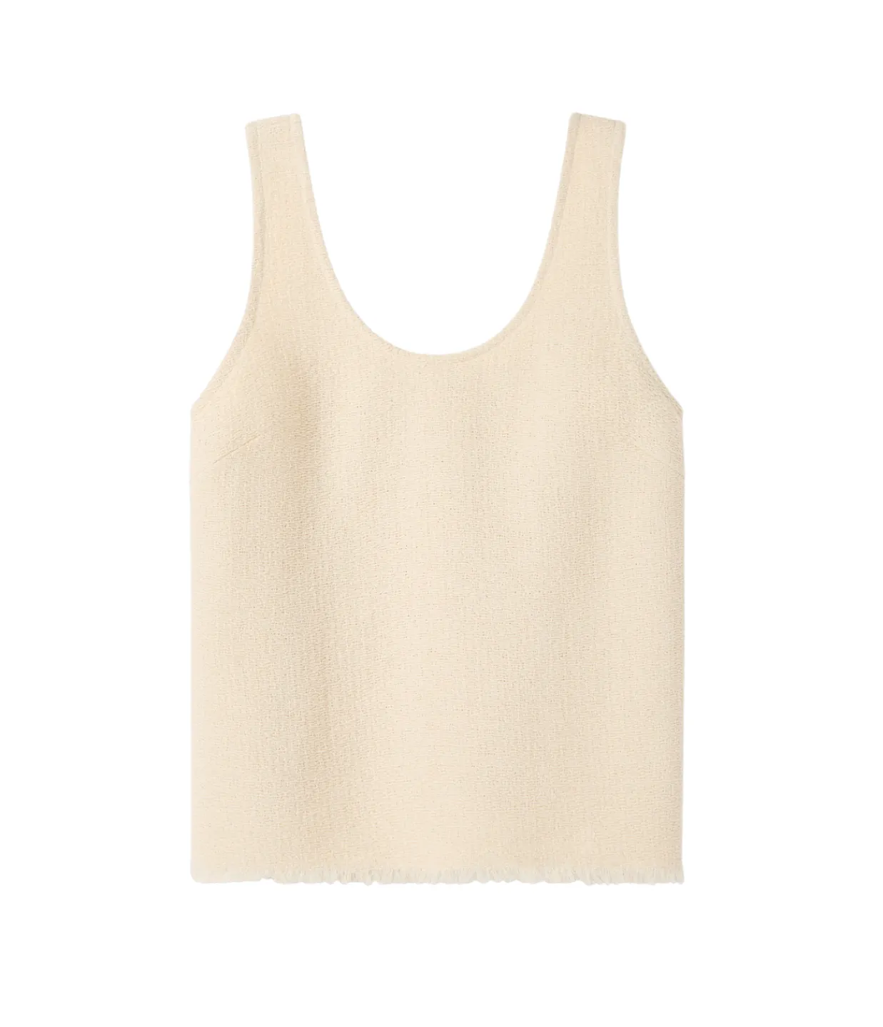 A.Emery Sloane Cotton Tank in Natural Flash Sale