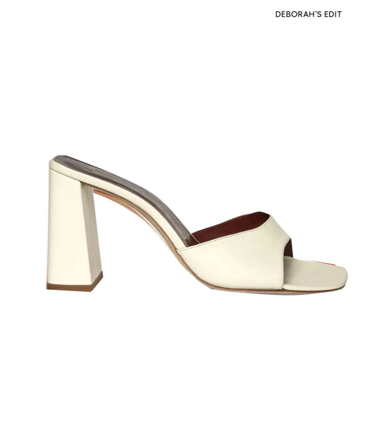 Staud Sloane Heel in Crema Store