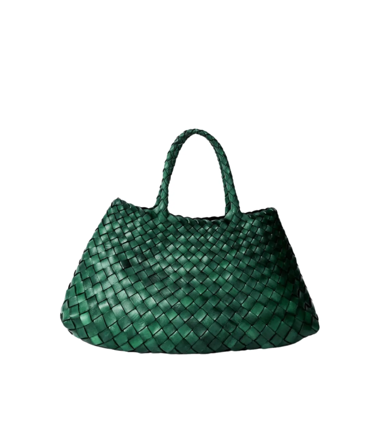 Dragon Diffusion Small Santa Croce Leather Bag in Forest Discount