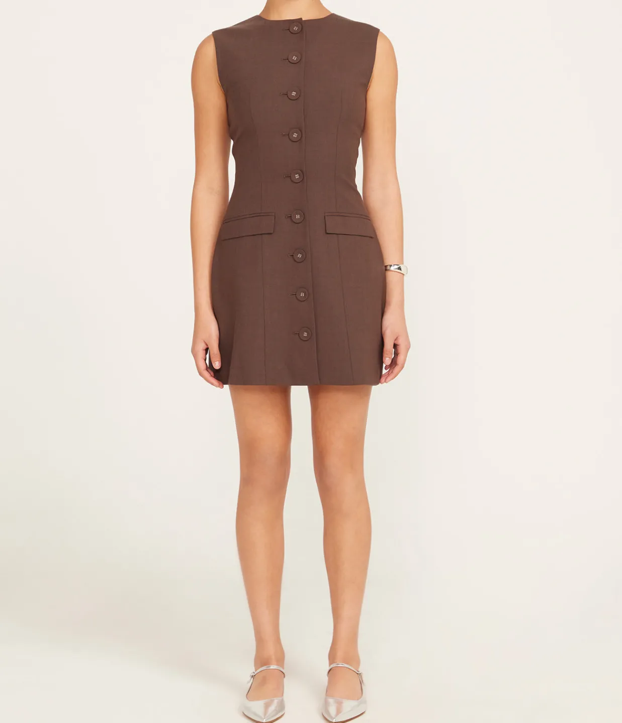 Anna Quan Sofia Dress in Chocolate Shop