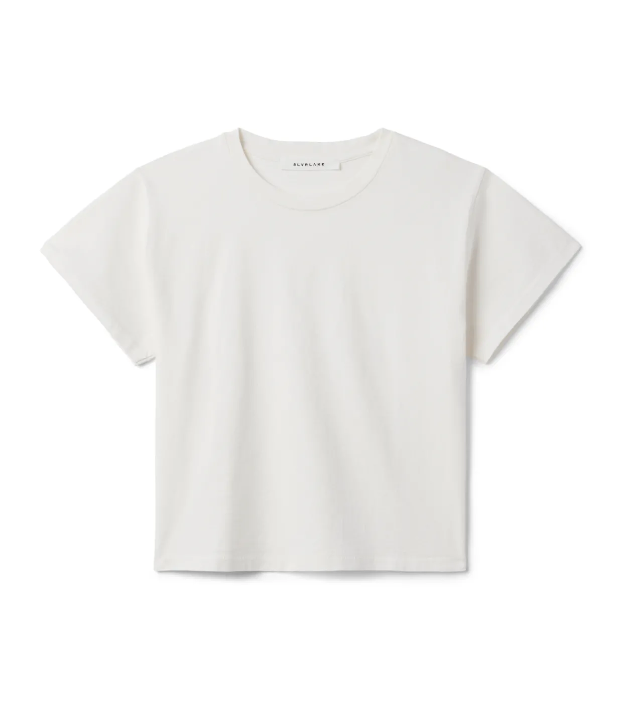 SLVRLAKE Square Tee in Natural White Sale