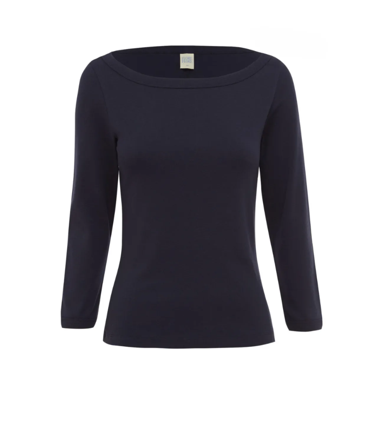 Flore Flore Steffie Boatneck Tee in Navy Outlet