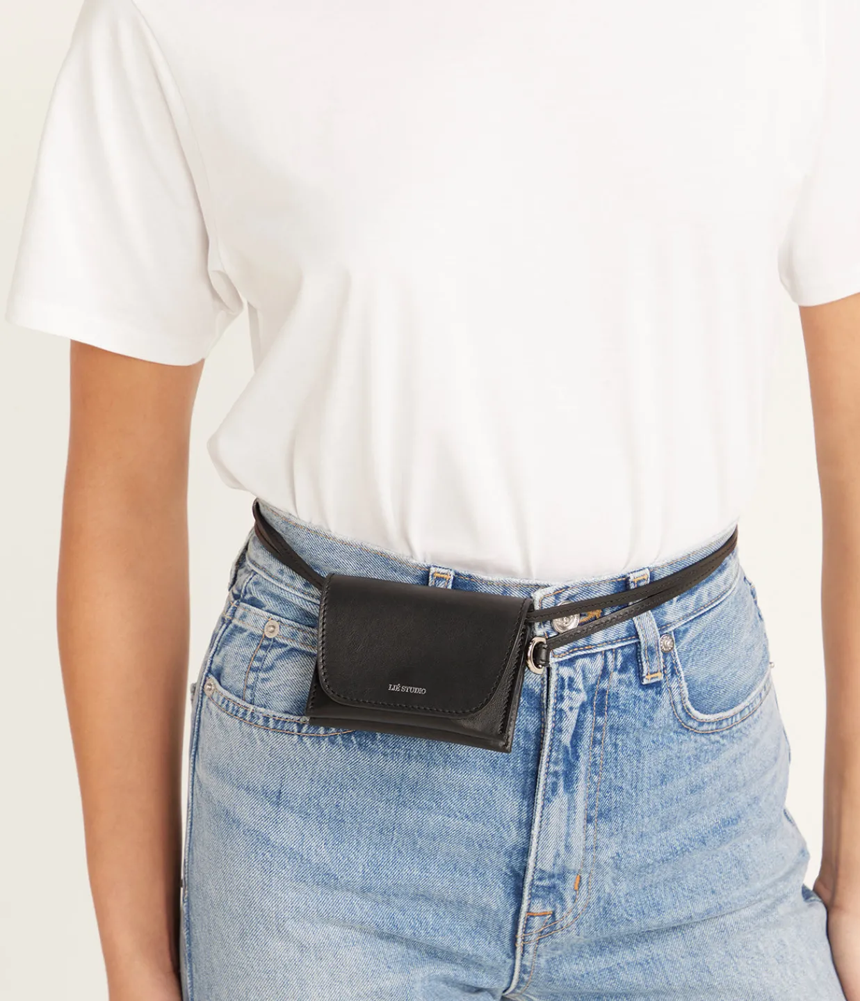 Lie Studio Stella Wallet in Black Hot