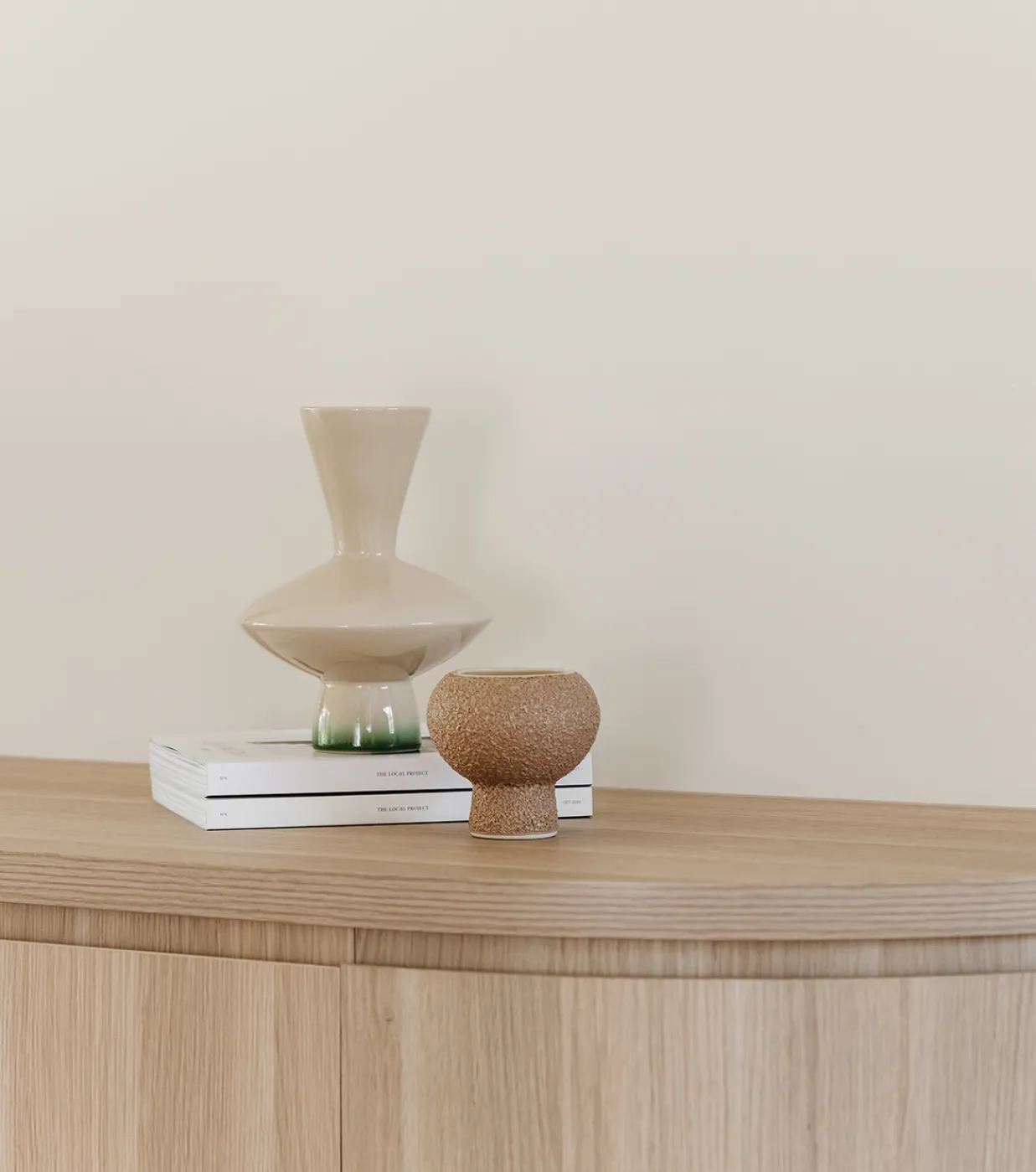 Marloe Marloe Stevie Vase in Dusty Beige Outlet