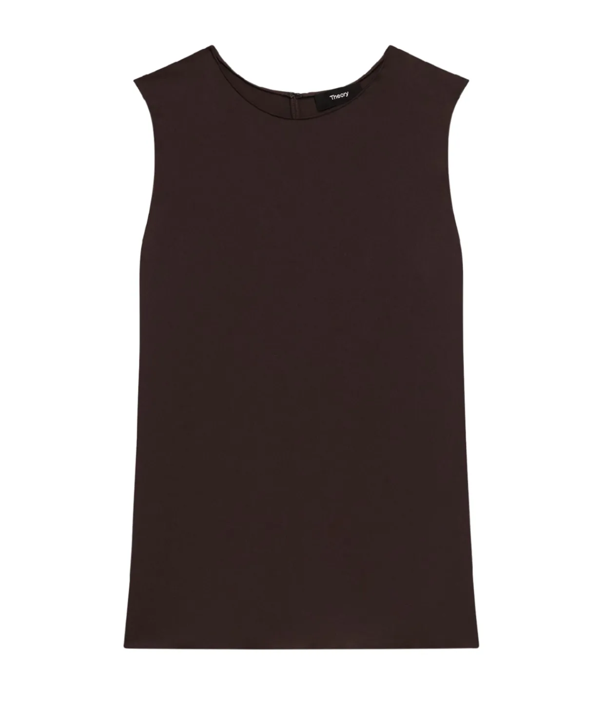 Theory Straight Shell Top in Hickory Best