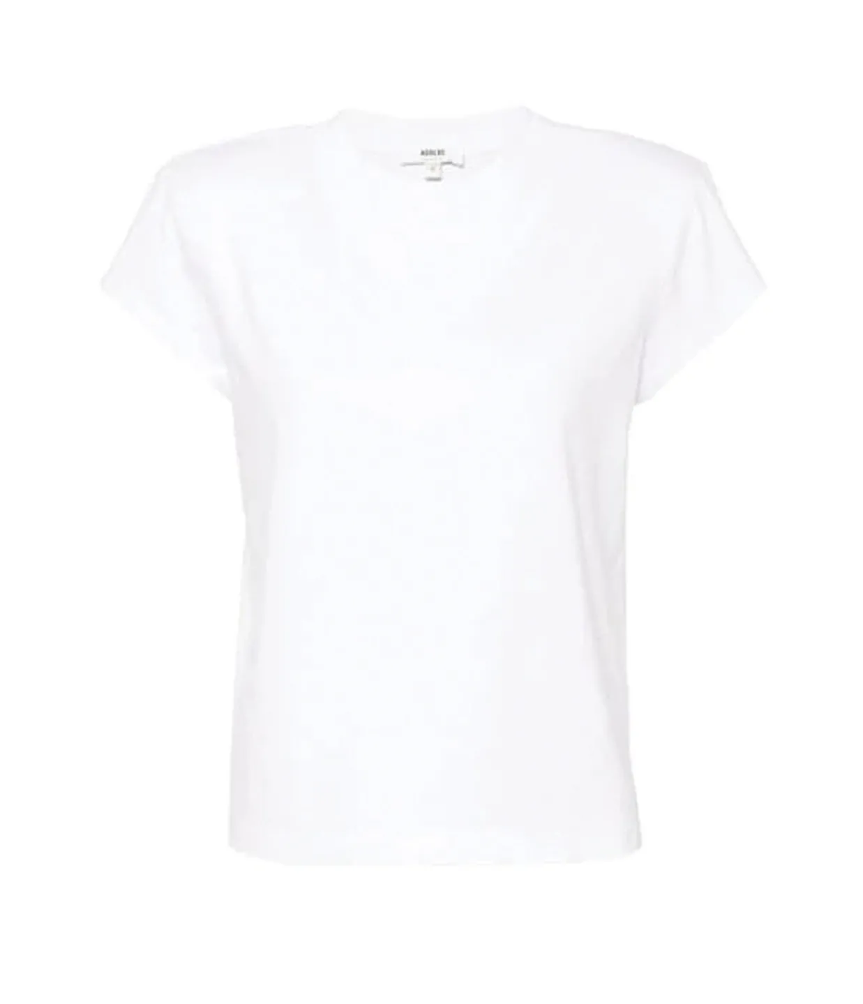 Agolde Sulma Drop Shoulder Tee in White New