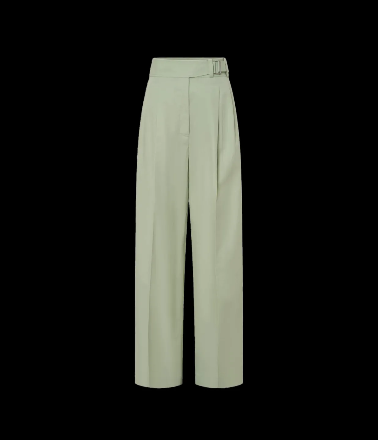 Oroton Tab Detail Pant in Eau De Nil Best Sale