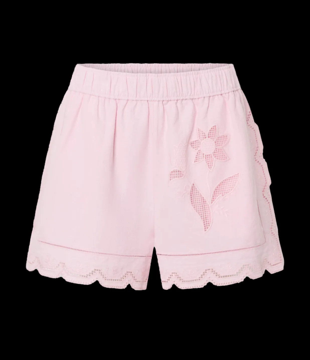 Oroton Table Cloth Lace Short in Ballet Pink Clearance