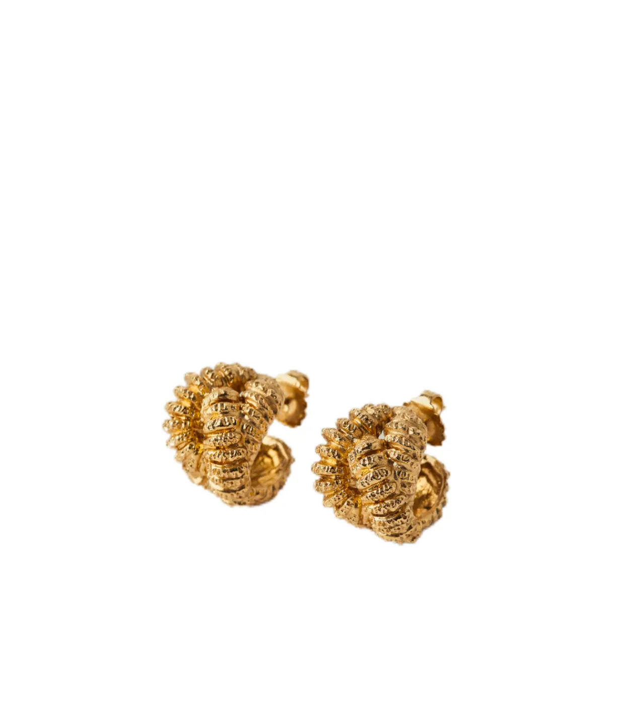 Paola Sighinolfi Talisman Hoops in Gold Best