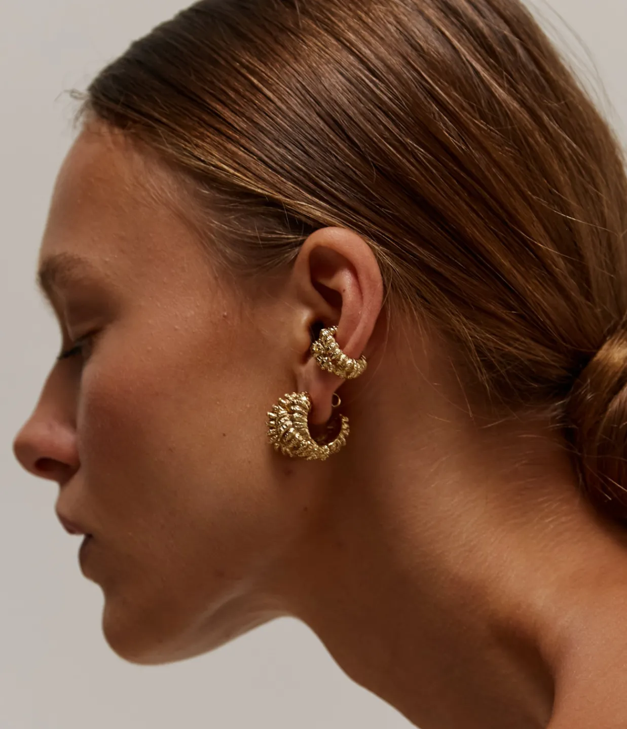 Paola Sighinolfi Talisman Hoops in Gold Best