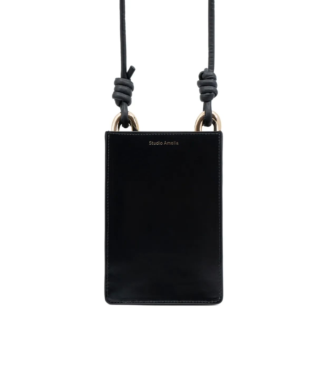 Studio Amelia Taralli Crossbody Bag in Black Cheap