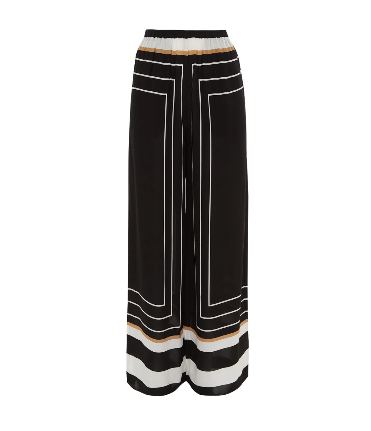 Solid and Striped The Delmore Pant in Black Border Best