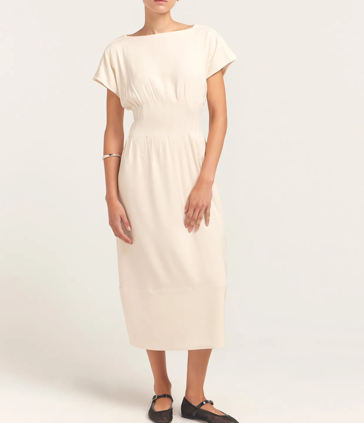 Solid and Striped The Greer Dress in Clay Hot