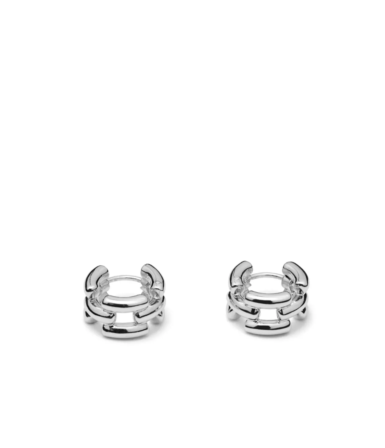 Lie Studio The Johanna Earrings in Silver Shop