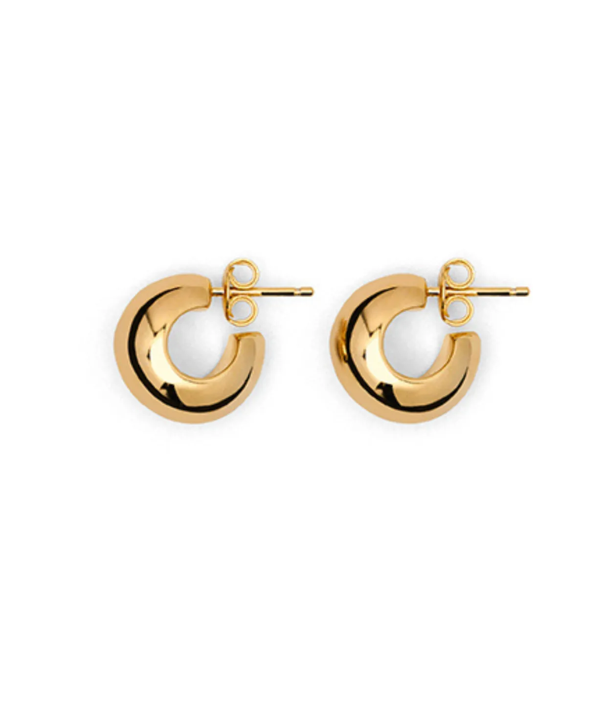 Lie Studio The Simone Earrings in Gold Discount