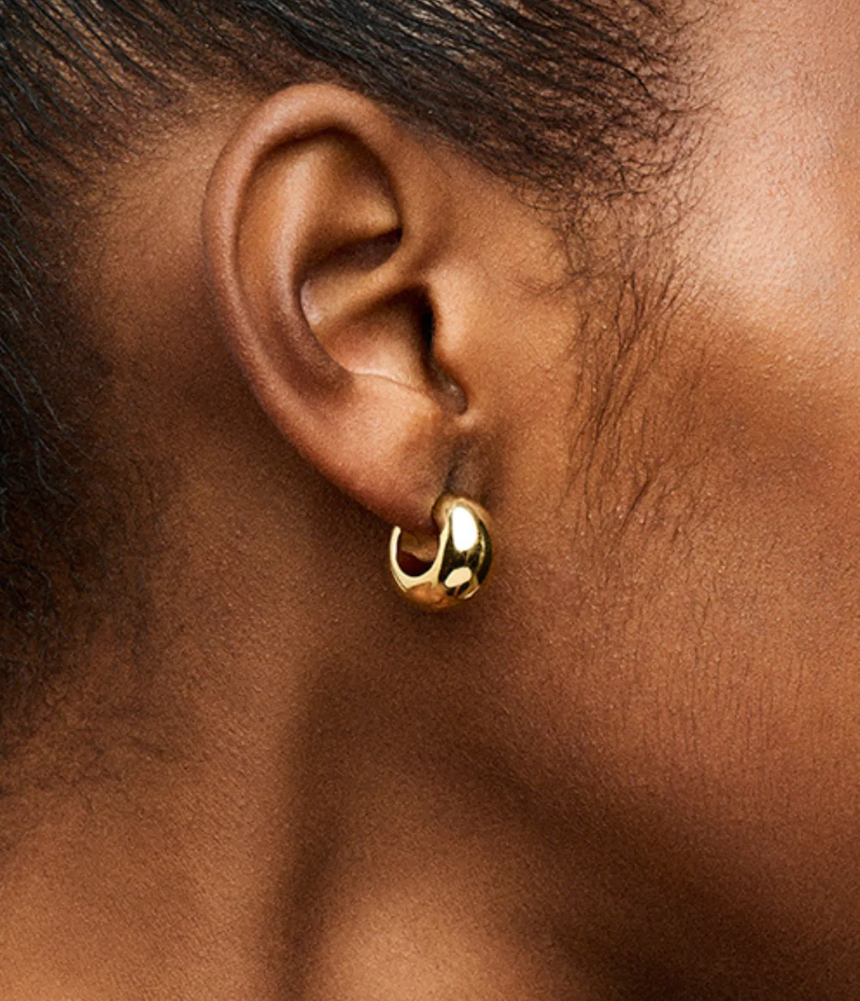 Lie Studio The Simone Earrings in Gold Discount