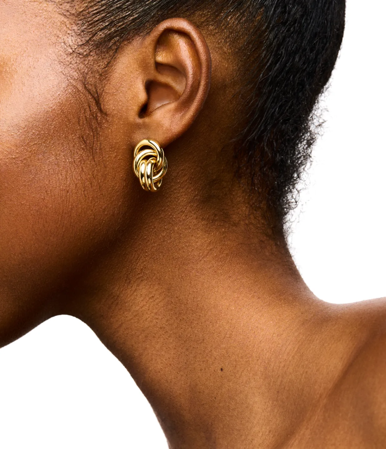 Lie Studio The Vera Earrings in Gold Clearance