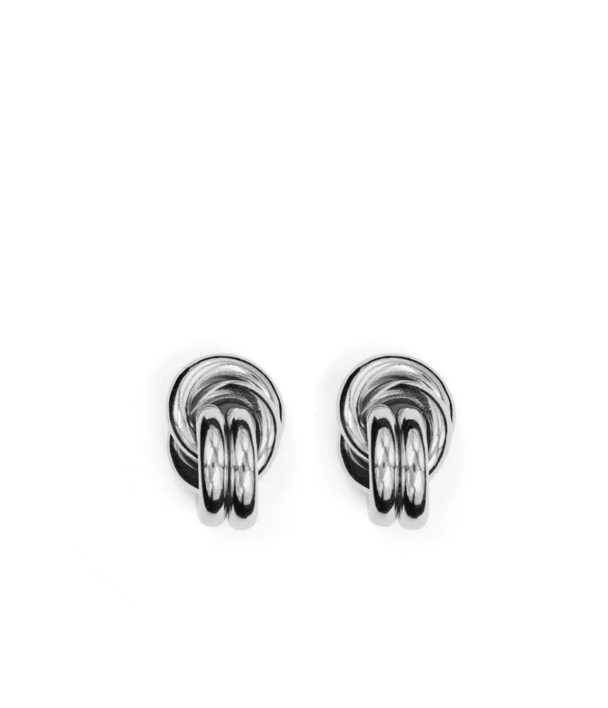 Lie Studio The Vera Earrings in Silver Clearance