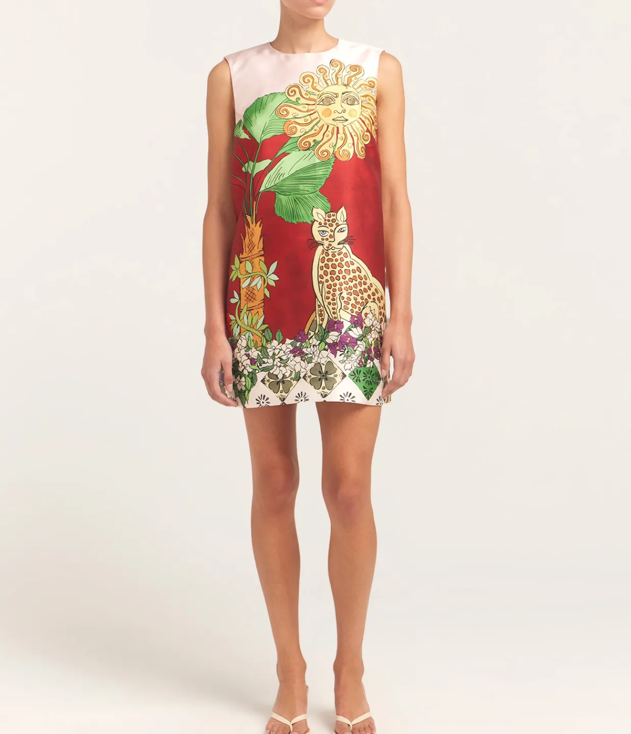 ALEMAIS Tiger Mini Dress Best