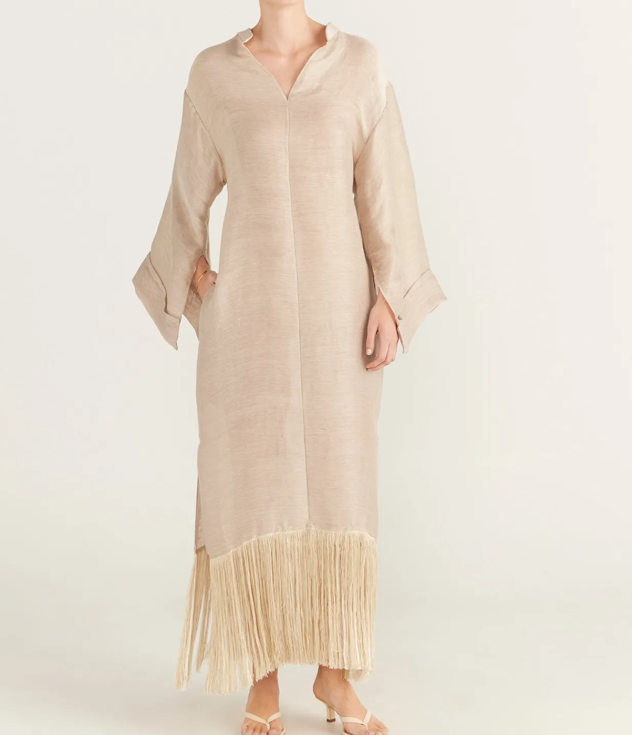 Taller Marmo Tigris Dress in Ecru Online