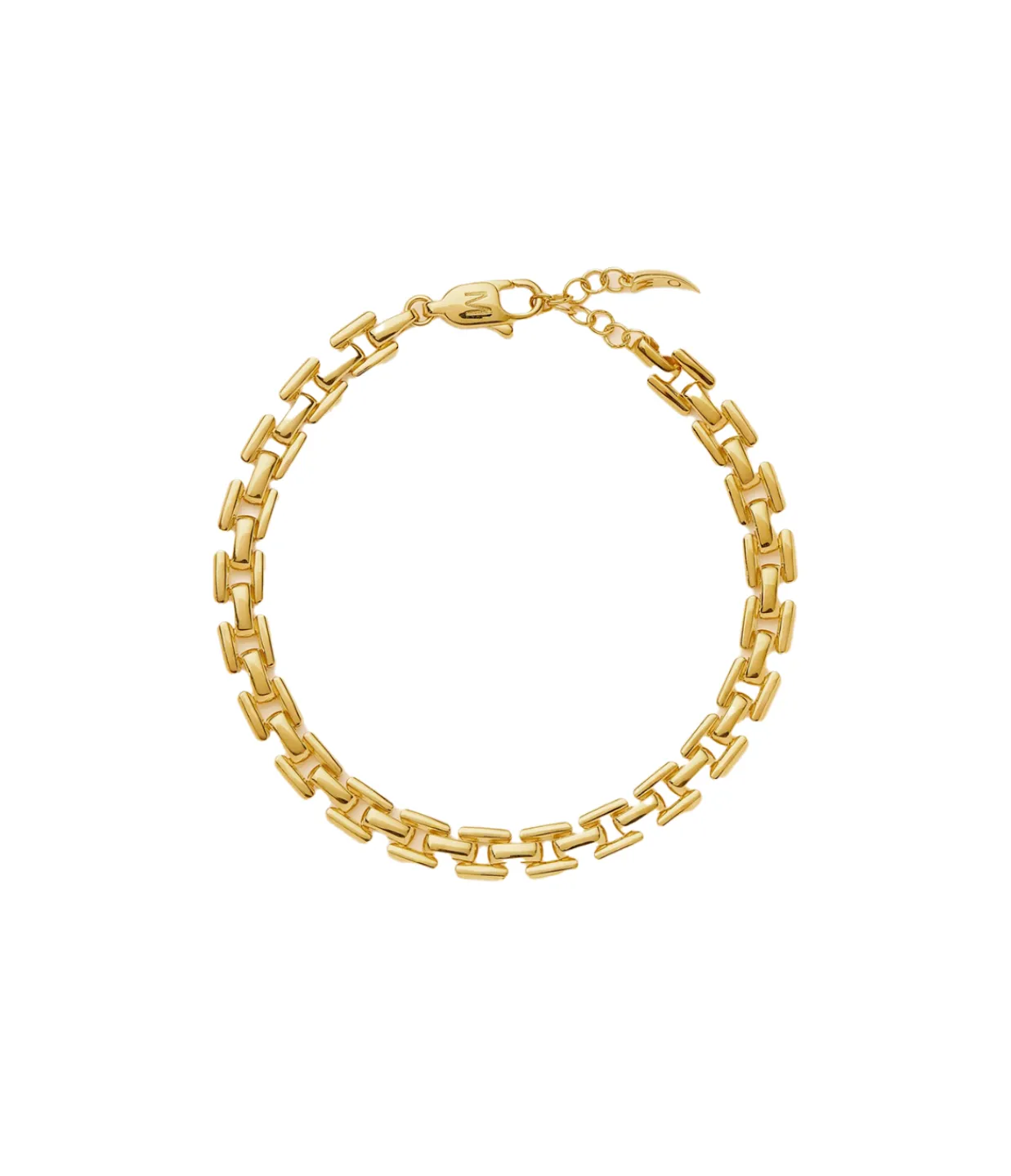 Missoma Timepiece Link Chain Bracelet in Gold Fashion