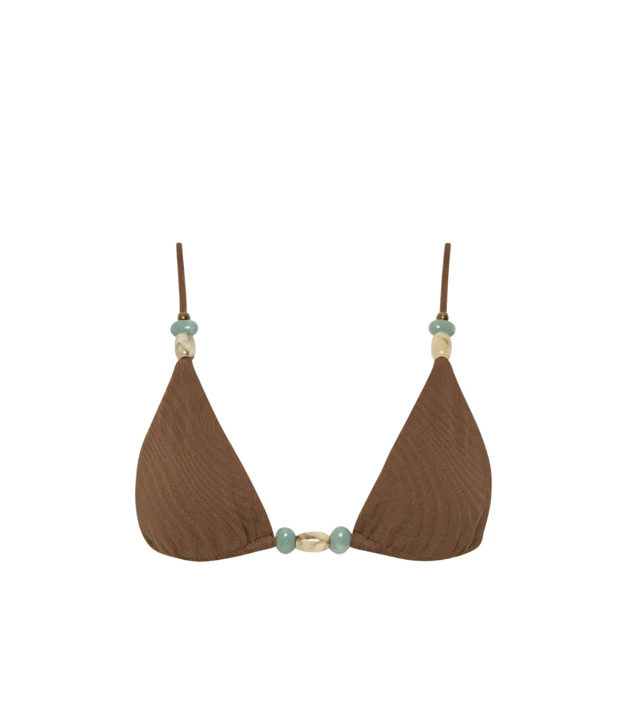Fella Tony Bikini Top in Cocoa Discount
