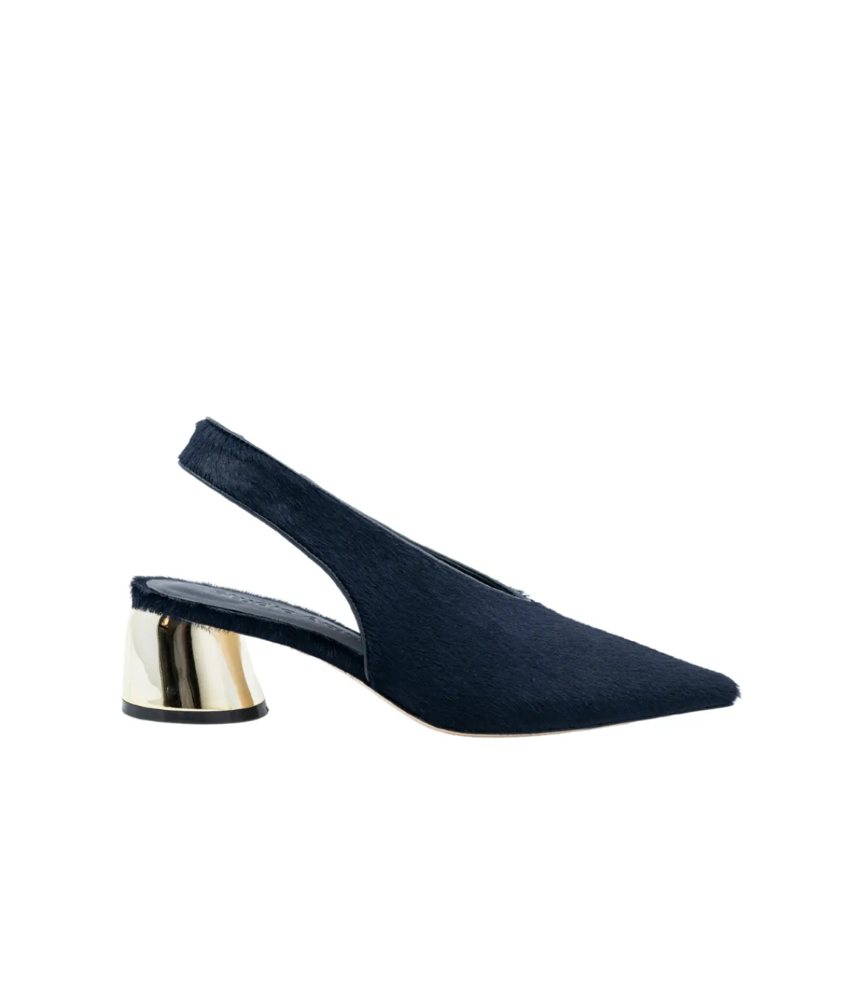 Studio Amelia Toro Slingback Heel in Navy Cheap