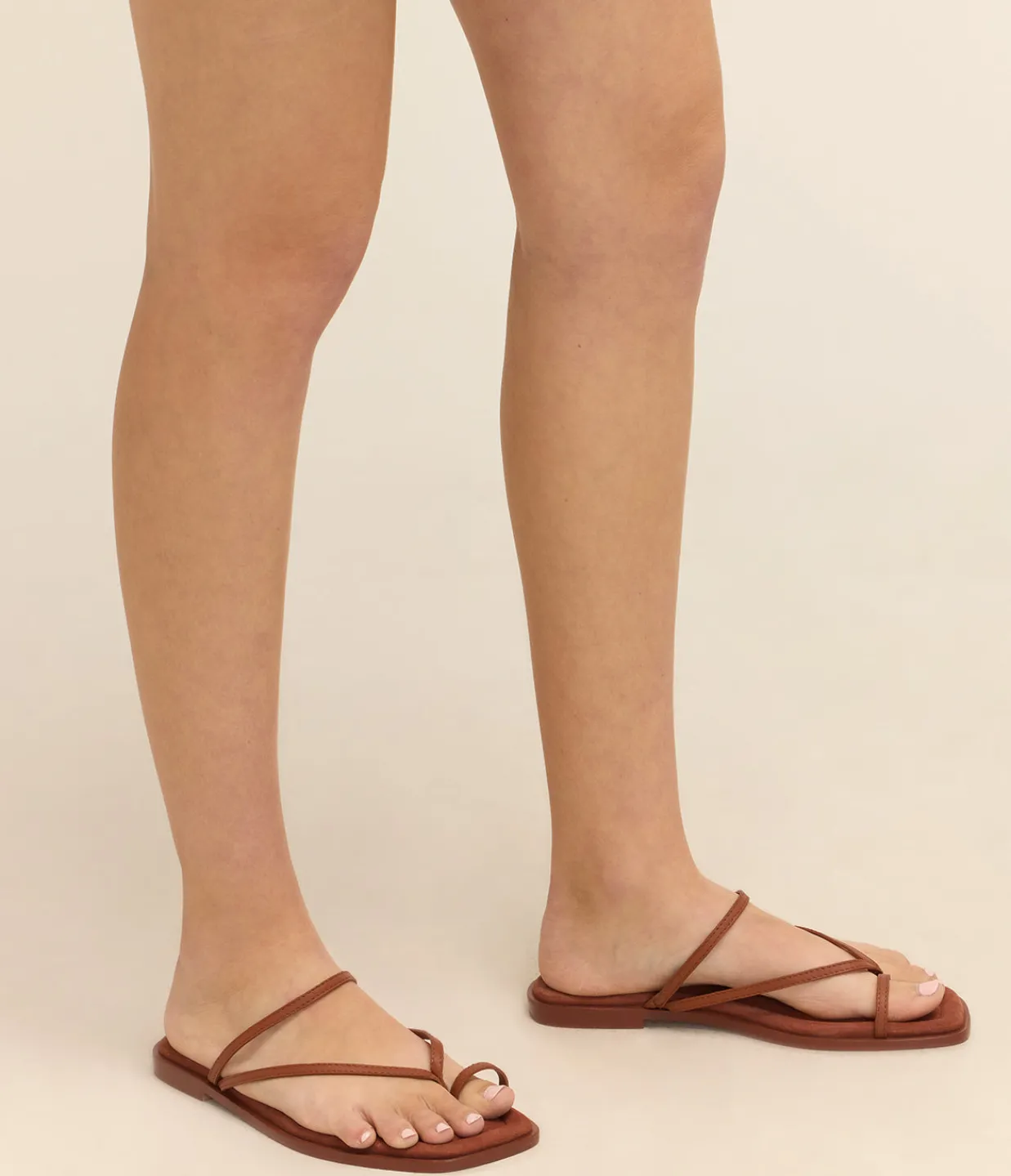 A.Emery Turner Suede Sandal in Sienna Online