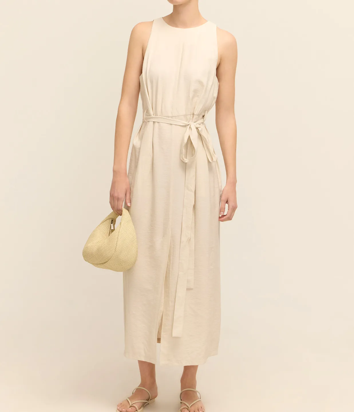 A.Emery Uli Dress in Oyster Cheap
