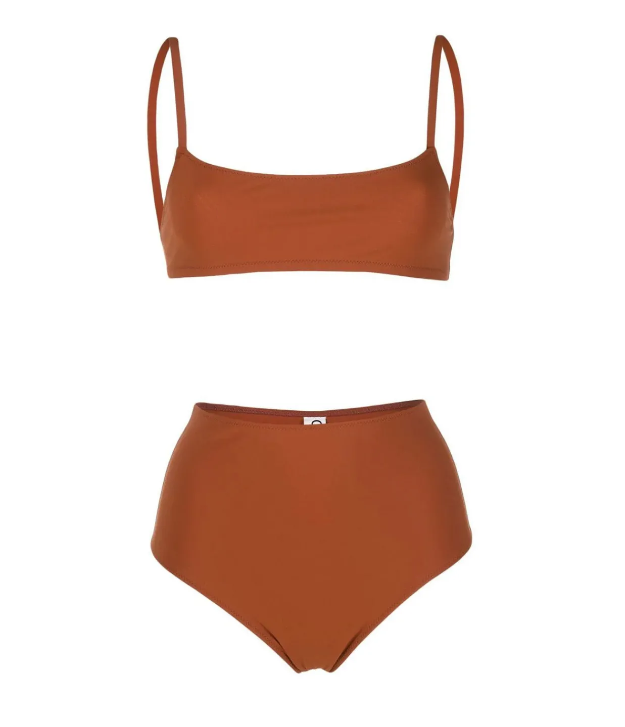 LIDO Undici High Waisted Bikini in Terracotta Online