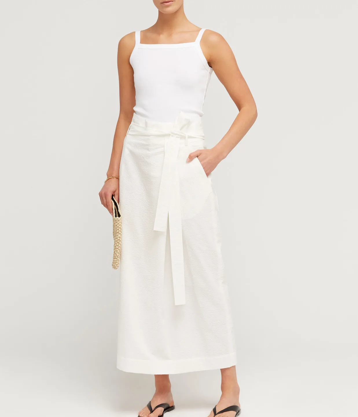A.Emery Ven Skirt in Parchment New