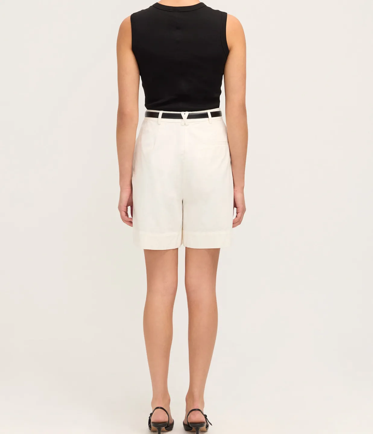 Posse Wesley Shorts in Vintage White Flash Sale