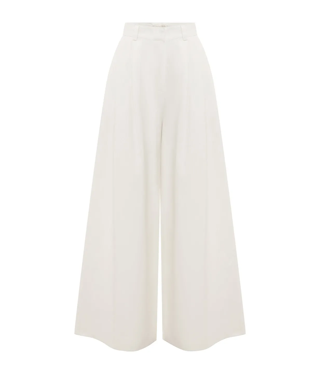 Posse Wesley Wide Leg Trouser in Vintage White Cheap