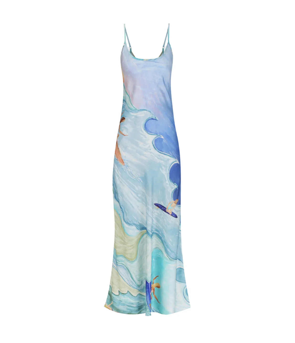 Roame Wessex Slip Dress in Apres Surf Clearance