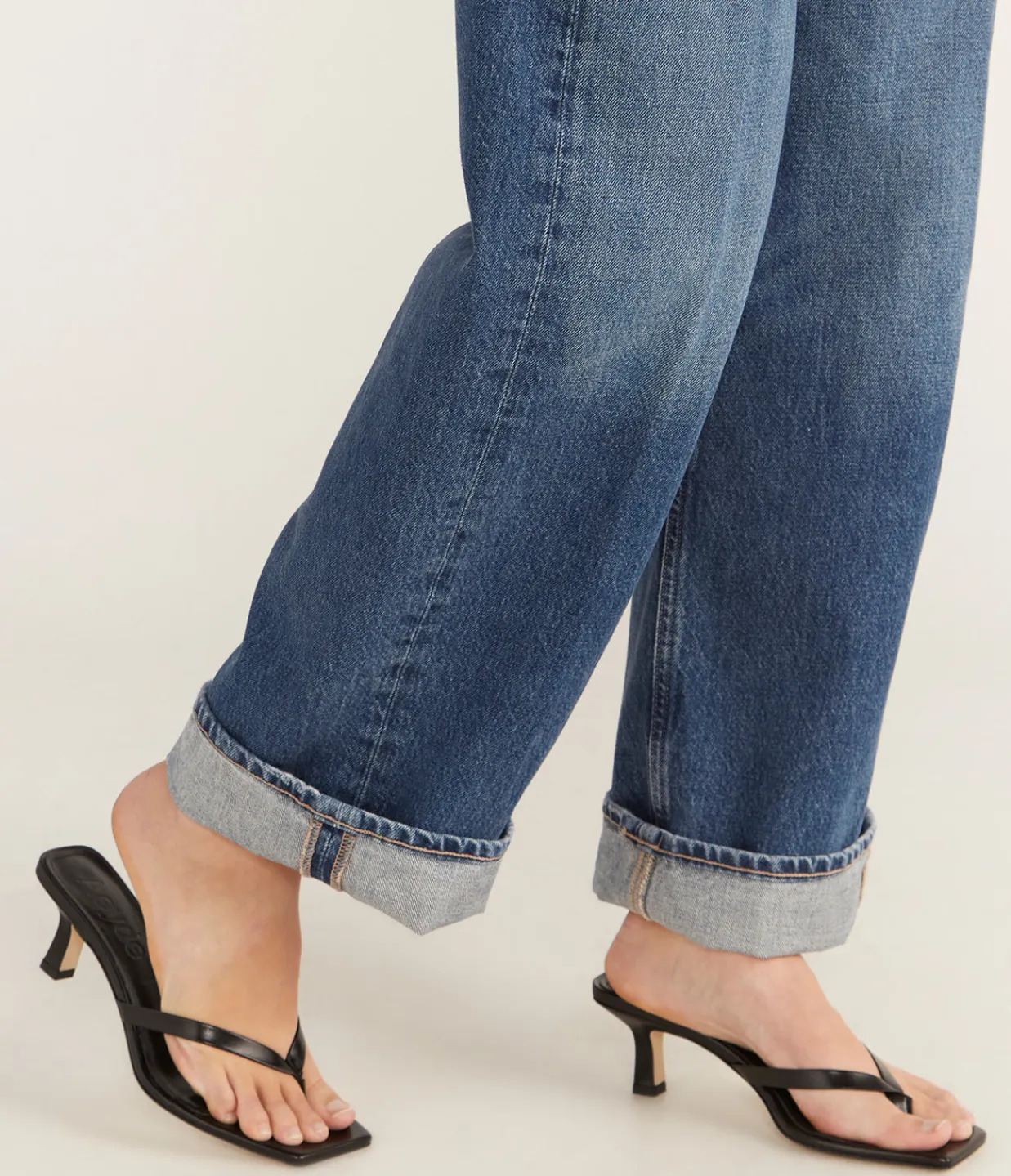 Aeyde Wilma Nappa Heel in Black Cheap