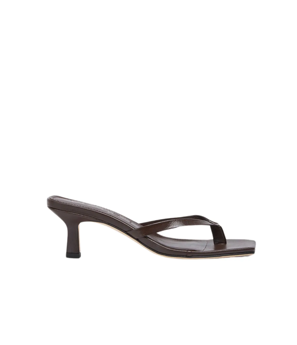 Aeyde Wilma Nappa Heel in Moka Shop