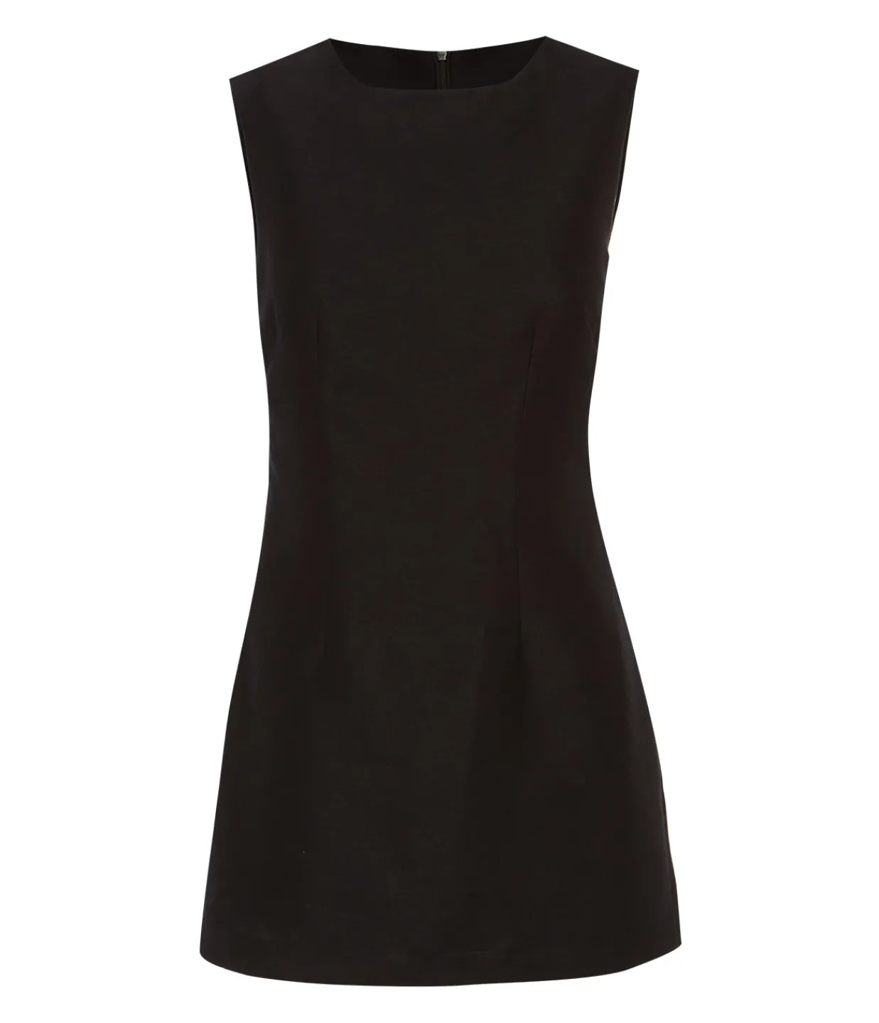 Beare Park Wool Silk Mini Dress in Black Discount