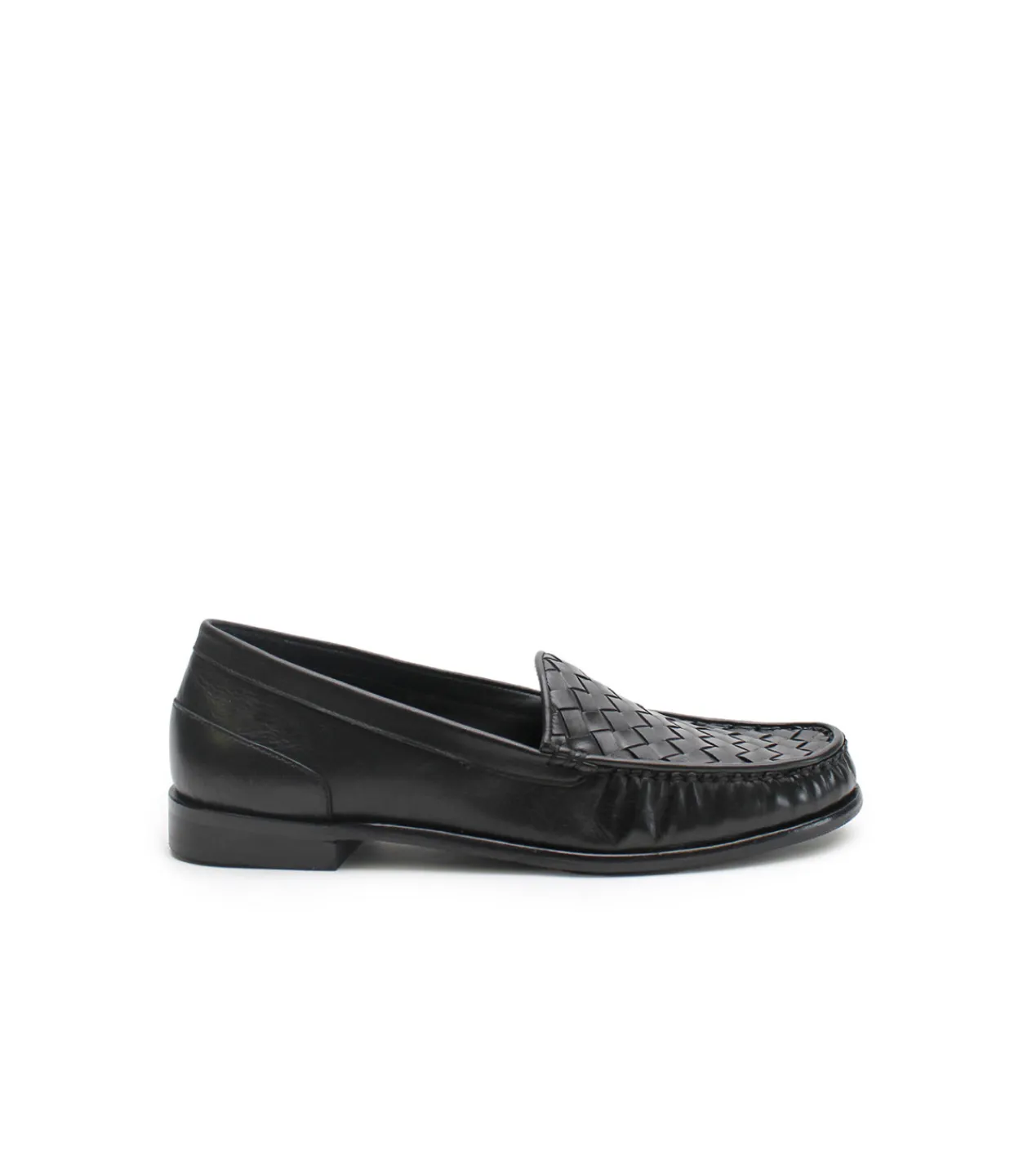 La Tribe Woven Loafer in Black Best Sale