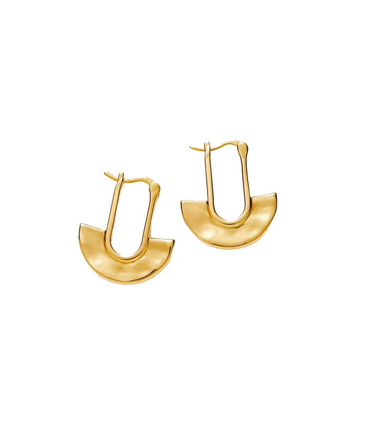 Missoma Zenyu Mini Fan Hoop in Gold Hot