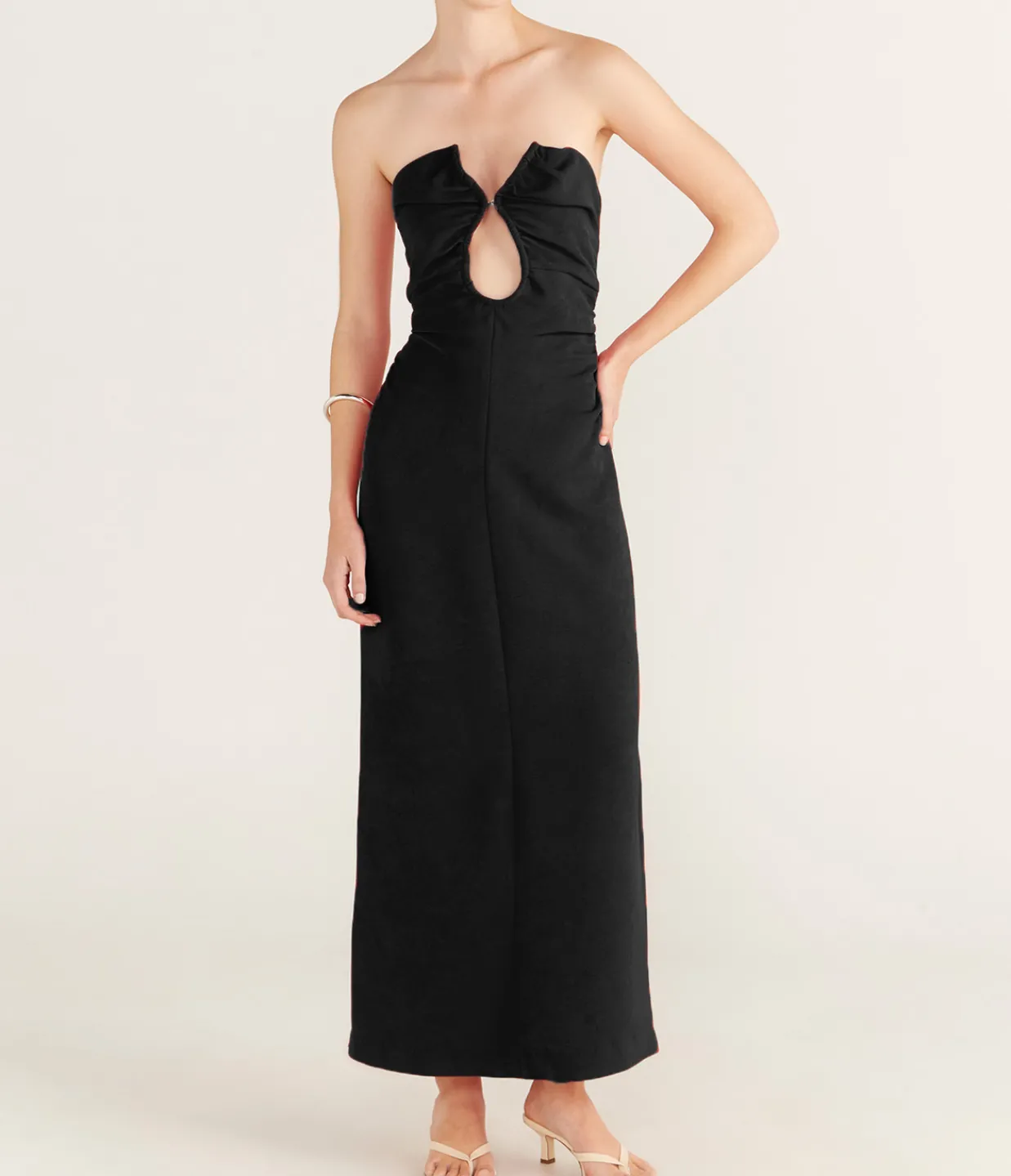 Wynn Hamlyn Zoe Bodice Dress in Black Store