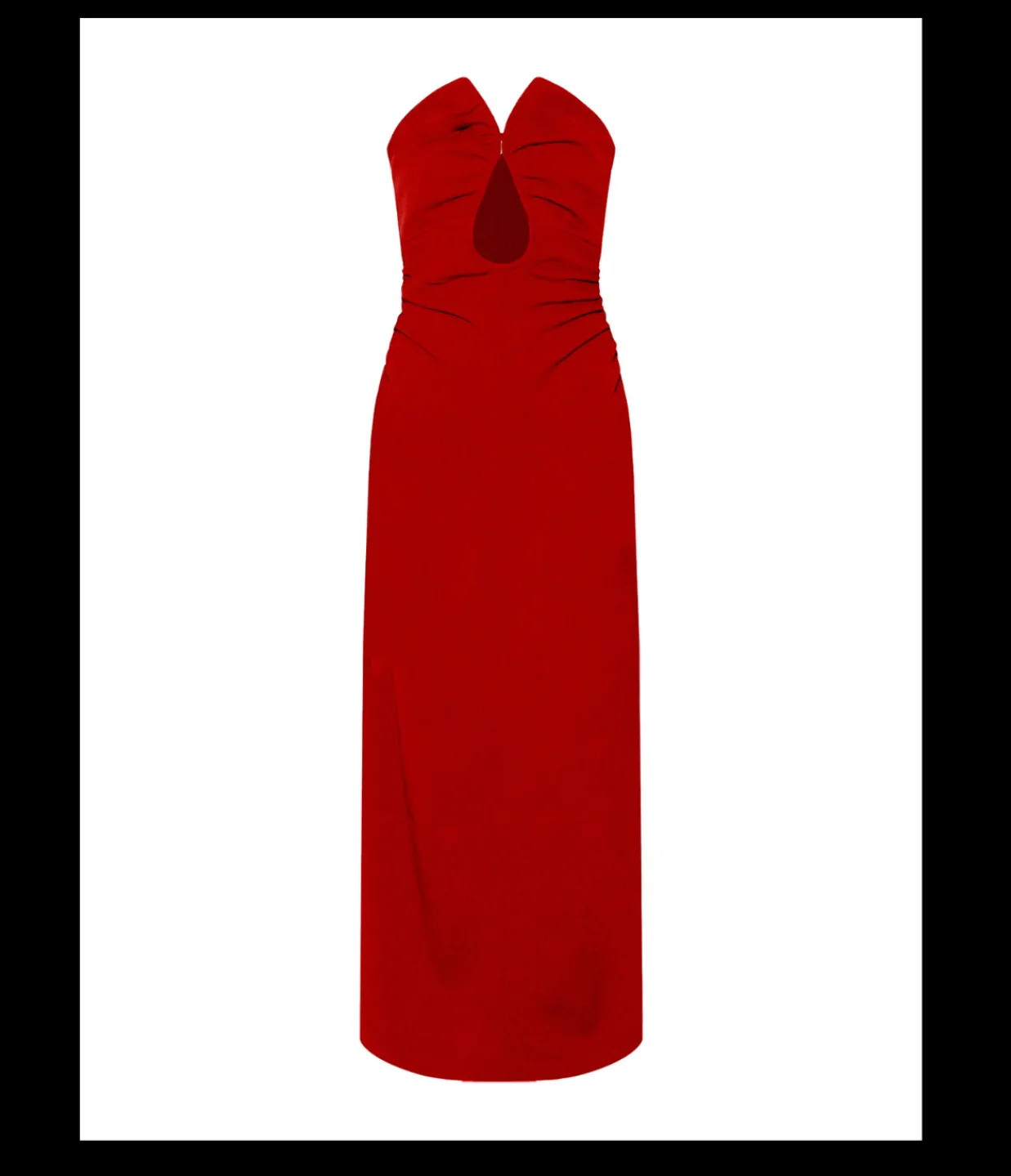 Wynn Hamlyn Zoe Bodice Dress in Red Discount