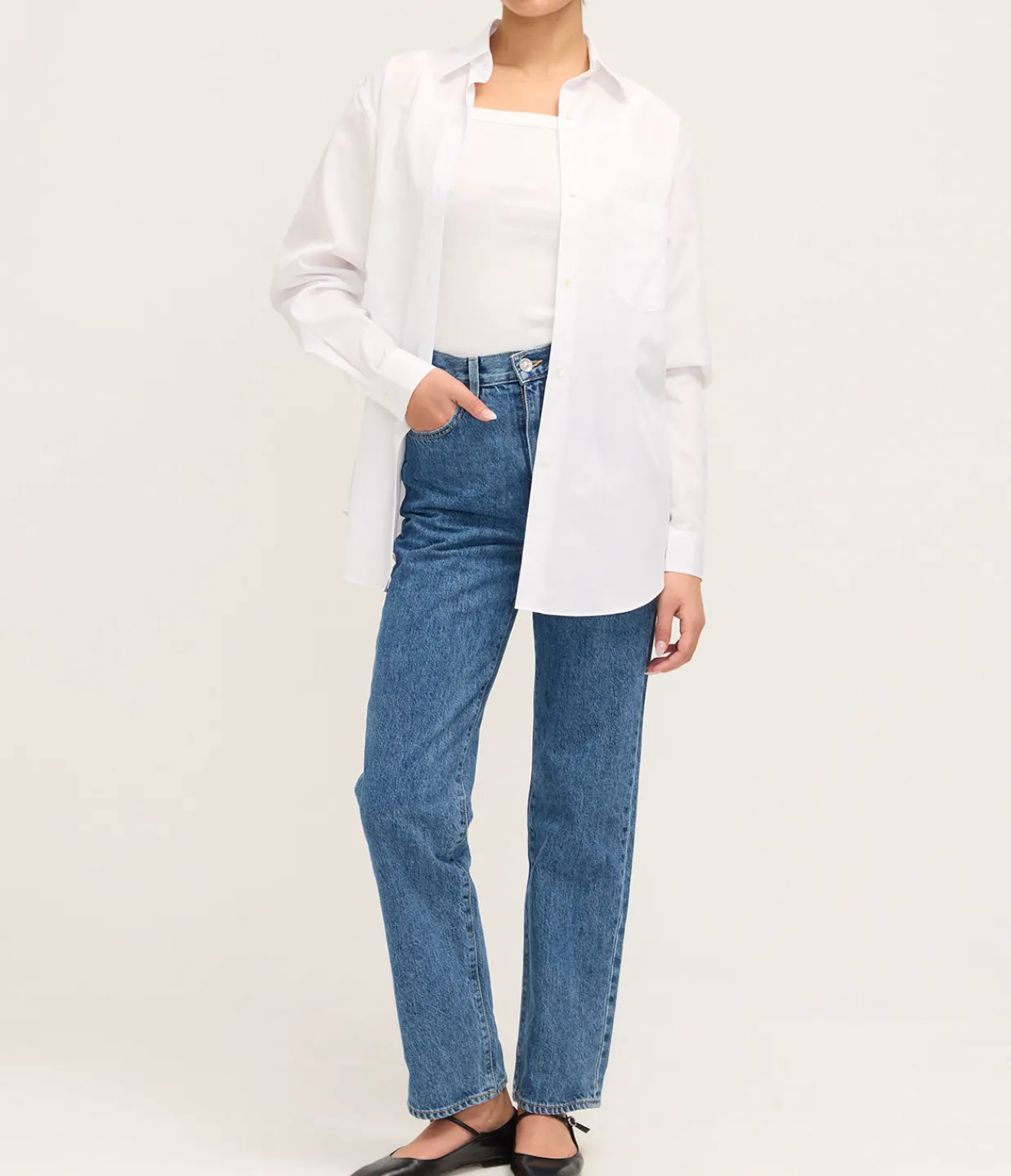 Flore Flore Zoe Shirt in White Shop
